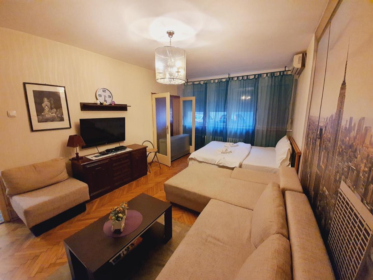 Central Park Studio Daire Belgrad Dış mekan fotoğraf